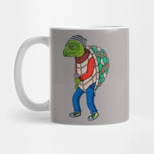 Hipster Turtle Mug